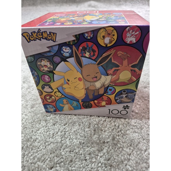 Pokemon Pokeball Puzzle Pikachu 100 Pieces Buffalo Games New - Picture 6 of 6